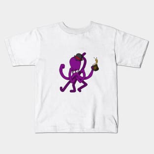 Drunk Octopus Kids T-Shirt